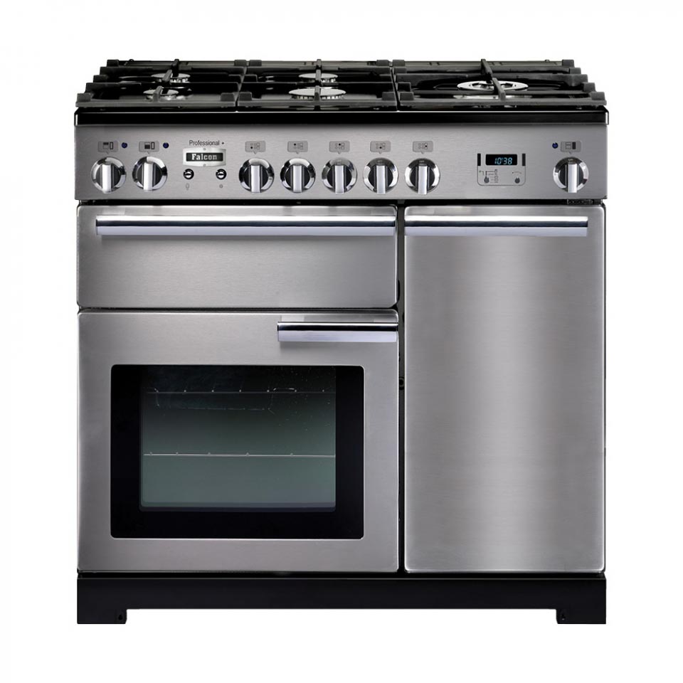 Falcon Professional+ 90cm Dual Fuel Stainless Steel Oven