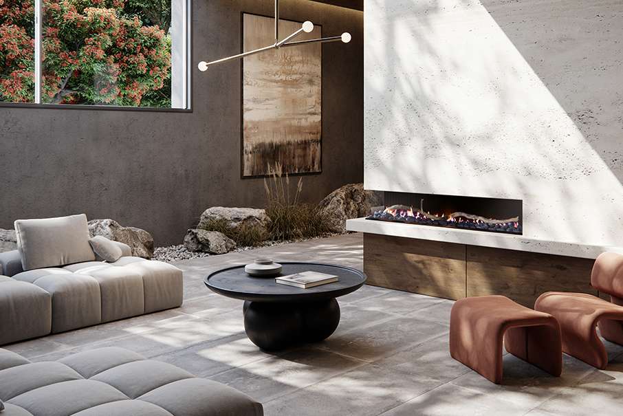 Real Flame Gas Fireplace Nuvo